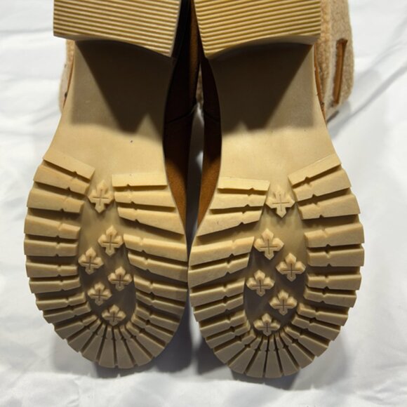 New (WOT) SO SIMPOK Women's Slip On Warm Ankle Boots Block Heel Winter Boots - Picture 5 of 11